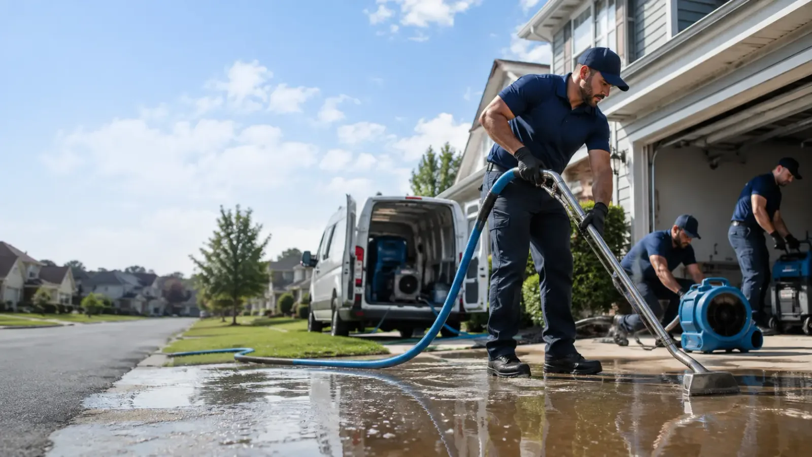 Flood Damage Restoration in Rochelle, TX